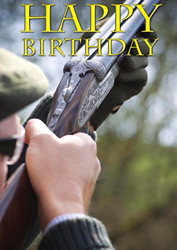 Schieß-Geburtstagskarte Seite an Seite