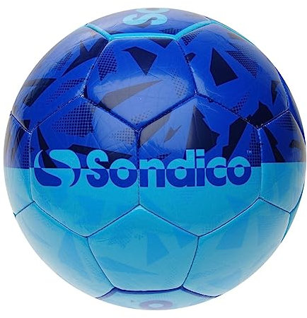 Sondico Unisex Flair Football Navy/Cyan Size 4