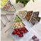 Angoter Christmas Tree Box Candy Snacks Nuts Seeds Dry Fruits Plastic Plates Dishes Bowl Breakfast Tray Home Kitchen Candy Box Random Color