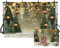 MEHOFOND 2,1 x 1,5 m Winter Weihnachtsbaum Schneeflocke Grün Neugeborenen Fotografie Hintergrund Schnee Szene Glitzer Portrait Weihnachten Geburtstag Banner Baby Shower Photo Booth Requisiten