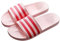 Zeeton Badelatschen Damen Hausschuhe Badeschlappen Herren Badeschuhe Kinder Rutschfeste Pantoletten Slipper Strand Sandale Rosa 38-39