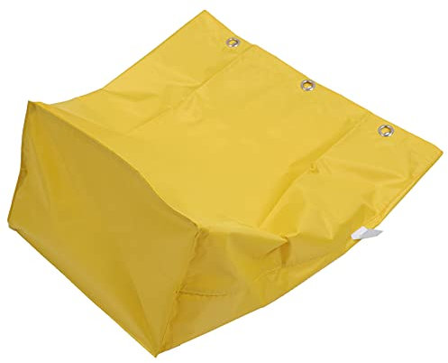 Scicalife Bolsa de Carrito de Limpieza Amarillo Bolsas de Carrito de Limpieza Carritos de Limpieza Y Recogida de Basura Bolsa de Artículos de Lavandería