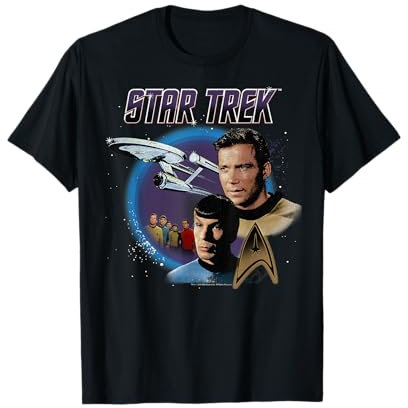 Star Trek Original Series Vintage Enterprise T-Shirt
