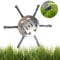 Ellxen Steel Wire Grass Trimmer Head - Garden Lawnmower Moss Grass Removal for Angle Grinder Grate Paint Grass Weeds Multifunction Tool (6 Head)