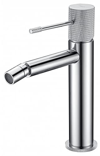 Einhebelmischer für Bidet, aus Messing, WC-Armaturen, Badarmatur, geeignet für Kalt- und Warmwasser, Chrom BDD038-2