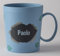 ILS I LOVE SHOPPING Tasse personnalisée avec nom gobelet en plastique 350 ml pour micro-ondes avec poignée petit déjeuner Made in Italy (PAOLO)