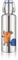 soulbottles steel light 0,75 l „DieMaus Hand in Hand“ • einwandige Trinkflasche aus Edelstahl • plastikfrei, nachhaltig, auslaufsicher …