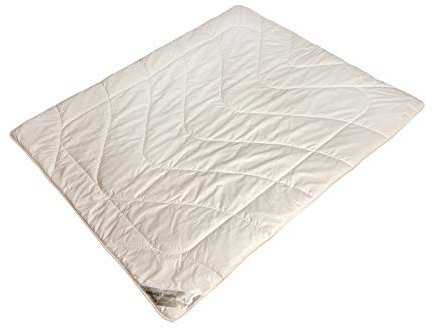 franknatur Bettdecke 240x220 Ganzjahresdecke Zirbe Schurwolle KBT Bio Baumwolle