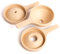 Inspire My Play 3 x Natural Funnels for Kids - Funnel set for Children - Sensory Toys and Accessories for Messy Play