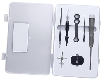 harayaa Angelrollen Werkzeug Set, Angelrollen Reparatur Wartungsset, Langlebiges Reparatur Schraubenschlüssel Zubehör, 6 Stück