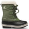 Sorel Yoot Pac Nylon WP wasserdichte Schneestiefel, Hiker Green, 37 EU