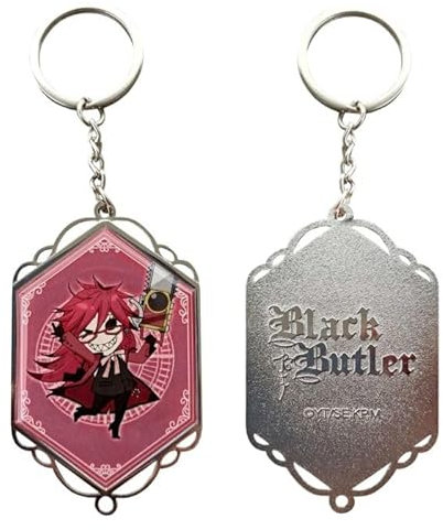 SAKAMI - Black Butler - Grell - Metall-Keychain, Schlüsselanhänger - 12 cm