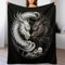 Drachen Decke Flauschige Decke Fleecedecke Weich Und Warm Als Sofadecke, Wohndecke Oder Tagesdecke, Decken Für Couch（150×200cm）