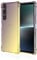 EASSGU TPU Silikon Handyhülle für Smartphone, Compatible with Sony Xperia 1 VI (Sixth Generation) (6.5 Inches), Durchsichtig Farbverlauf Case, Anti Drop und Anti Scratch Schutzhülle - Schwarzes Gold