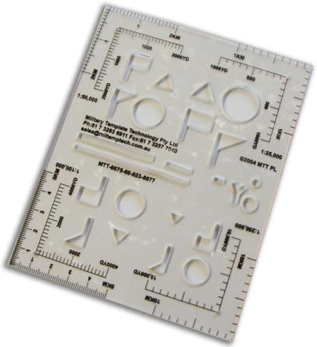 Map Roamer Stencil NSN 6675-66-023-867