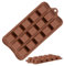 Moule à Chocolat en Silicone Moule Créatif à Chocolat avec Différentes Formes Silicone Moule à Chocolat Tablette Silicone Plateaux pour Pralines Maison Chocolats Bonbons Décoration de Gâteau