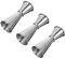 CRILSTYLEO 3 Stück Edelstahl Unzenbecher Cocktail Messgerät Bartending Messbecher Spiritus Messbecher Messbecher Messbecher Getränke Shaker Bartending Messung Schuss Messbecher
