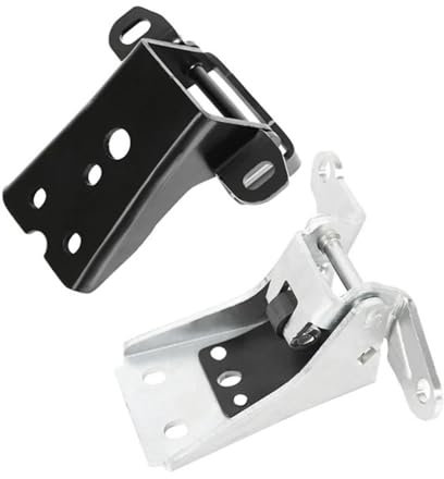 WUYDKEL Auto Türanschlag Kompatibel Mit Ford Für Fairmont 1978–1983 Für Thunderbird 1980–1982, Oberes Und Unteres Türscharnier, Türscharnier E8TZ1522810A E9TZ1522800A