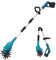 Zappa a batteria per Makita da 18 V, batteria da 450 W, profondità di lavoro 40 mm, 360 giri/min, pieghevole da giardino, elettrico, mini zappa per piccole aiuole e giardino (senza batteria)