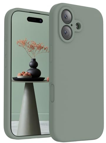 FireNova Magnetic for iPhone 17 Case, 6.3, Calke Green | Compatible with MagSafe, Integrated Silicone Camera Control Button, Camera Protection, Anti-Scratch Soft Microfiber Lining