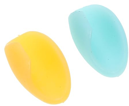 Flötenfingerpolster aus Silikon, 2 Stück, Fingerauflage mit Stütze | Gebogene Form, Rutschfeste Oberfläche, Leicht zu Montieren, für Kinder, als Zubehör für Querflöte