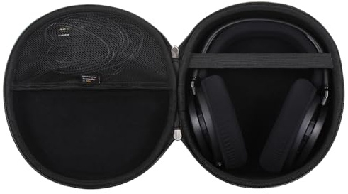 Aproca Headphones Case Compatible with Philips SHP9600 SHP9500 Over Ear Open Back Stereo Headphones, Portable Storage Bag for Accessories (Case Only)