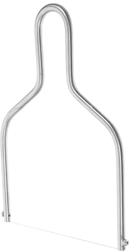 Hohopeti Cortador de Queso y Mantequilla Alambre Inoxidable Multifuncional con Mango Ergonómico para Rebanar Preciso y Fácil Limpieza Cocina