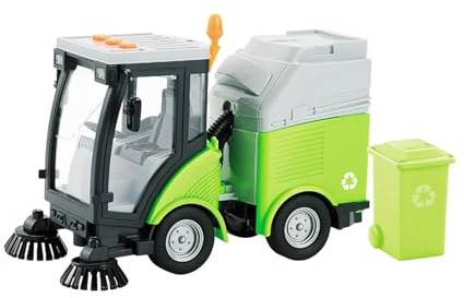 Spielzeug Straßenkehrmaschine für Kinder, Maßstab 1:16, Robustes Reinigungsfahrzeug