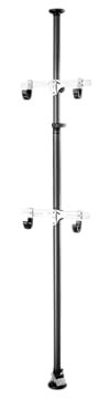 TOPEAK Unisex-Erwachsene Dual Touch Fahrradständer, Silber, One Size