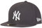 New Era New York Yankees MLB Basic Gray 59Fifty Basecap - 7 1/2-60cm (XL)