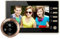BW Judas de porte numérique couleur LCD vision nocturne 4,3 interphone vocal, interphone enregistrable, caméra de sécurité à domicile