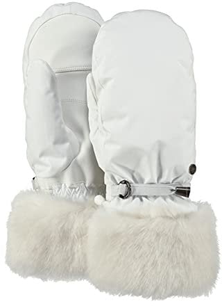 Barts wasserabweisende Fäustlinge Empire Skimitts Handschuhe mit Kunstfell 2825 White 10 L/9.0
