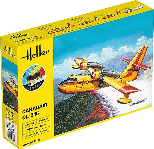 Heller Maquette, 56373, canadair cl-215,1/72