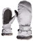 Ziener Mädchen LED MITTEN GIRLS glove junior Ski-handschuhe / Wintersport |warm, atmungsaktiv, silber (metallic silver), 4.5