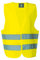 Korntex Unisex Kinder KWG100S Warnweste Standard Kinder, Gelb, S EU