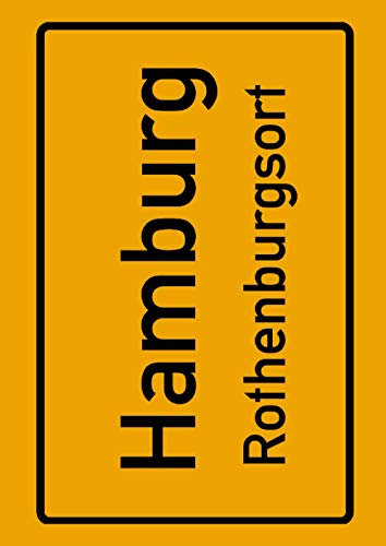 Hamburg Rothenburgsort: Deine Stadt, deine Region, deine Heimat! | Notizbuch DIN A4 blanko 120 Seiten Geschenk