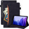 Rosbtib Funda Compatible con Samsung Galaxy Tab S7 11(SM-T870/T875) 2020 Funda Carcasa Negocios Ultra Slim Smart Cover con Función de Soporte con Funda Galaxy Tab S7, Negro