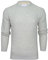 Xact Men's Twist Waffle Knit Crew Neck Jumper, Cotton Rich, Eco-Friendly Fabric (Slate Grey/Silver Grey) M