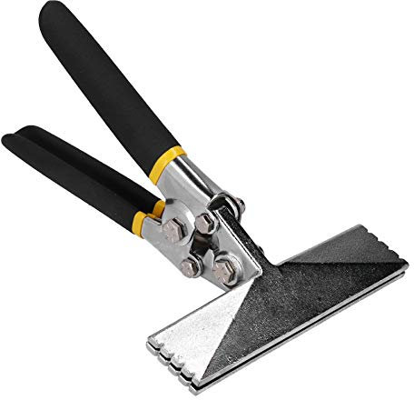 Pinza per Piegare Lamiere a Mano, Piegatrice per Lamiera Dritta 150 Mm Pinza Piegaplacche Manuale con Impugnatura Antiscivolo per Appiattire Lamiere