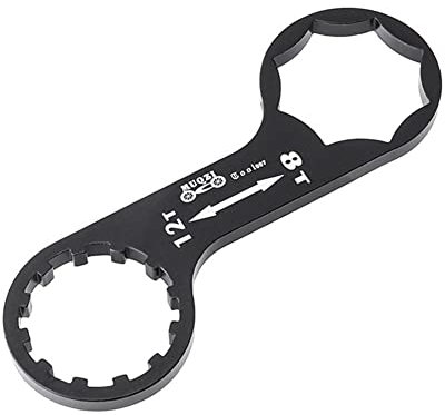 - Aluminium Alloy MTB Bike Bicycle Front Fork Cap Wrench Tool for SR Suntour XCR/XCT/XCM/RST, Black