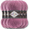 Alize 5 x 100g Superlana Midi Türkische Premium Wolle Baumwolle und Acryl Uni Handstrickgarne | Yarn | Garn | Strickgarn Einfarbig Baby zum Häkeln Stricken Kleidung Schals (Rose | 28)