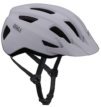 BBB Condor 2.2 Casque de Cyclisme Mixte, Blanc Mat, M (54-58cm)