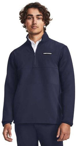 Under Armour Men's Storm Daytona Half Zip, (410) Midnight Navy / / White, XXL