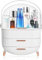 LONENESSL Multifunktionaler Make-up-Koffer, staubdichte Kosmetik-Aufbewahrungsbox, Make-up-Organizer, Hautpflegeprodukte, Schmuck-Organizer, Endbearbeitungsbox für Schlafzimmer/Badezimmer/Schreibtisch