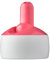 Mepal Campus Verschlussdeckel Flip-Up, Ersatzdeckel für Thermoflasche Wasserflasche und Trinkflasche, Ersatzteil inklusive Dichtungsring & Ersatz-Trinkhalm, PP/Silikon, Pink