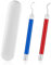2pcs LED Weeding Tools for Vinyl, Lighted Vinyl Weeding Tools with Light Craft Weeding Tools with Hooks 2 Colors Vinyl Tools for DIY Crafting Silhouettes Cameos(Mix, Red, Blue)