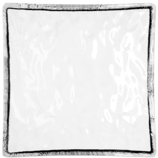Quid Select Filo Plato Cuadrado Melamina 19x19x4,5cm Melamina No Apto Microondas Resistente A Rayaduras