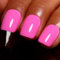 Ozzeal Vernis Semi Permanent Rose, 15ml Rose Vif Gel Nail Polish Art Démarrage Manucure Vernis À Ongles Gels Printemps Eté Vernis Gel UV DIY Nail Art Kit De Démarrage