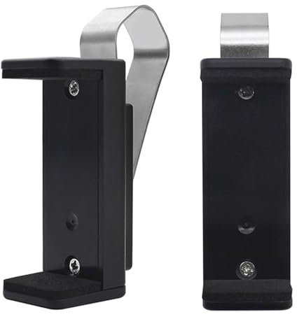 2 Pcs Garage Door Opener Clip, Adjustable 4.5-6.6cm Retractable Remote Holder Universal Garage Door Opener Remote Holder Adjustable Visor Clips for Garage Door Remote Control