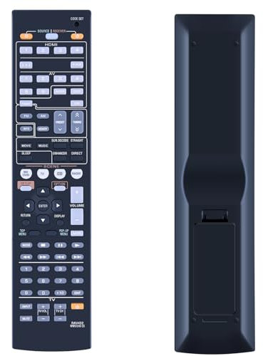 TCNOUMT New Fernbedienung RAV432 WW51040 Passend für Yamaha Audio System AV Receiver RAV432 WW51040EX RAV432 WW51040 EX RAV432-WW51040EX RAV433 HTR-4064 RX-V471 HTR-3064 HTR3064